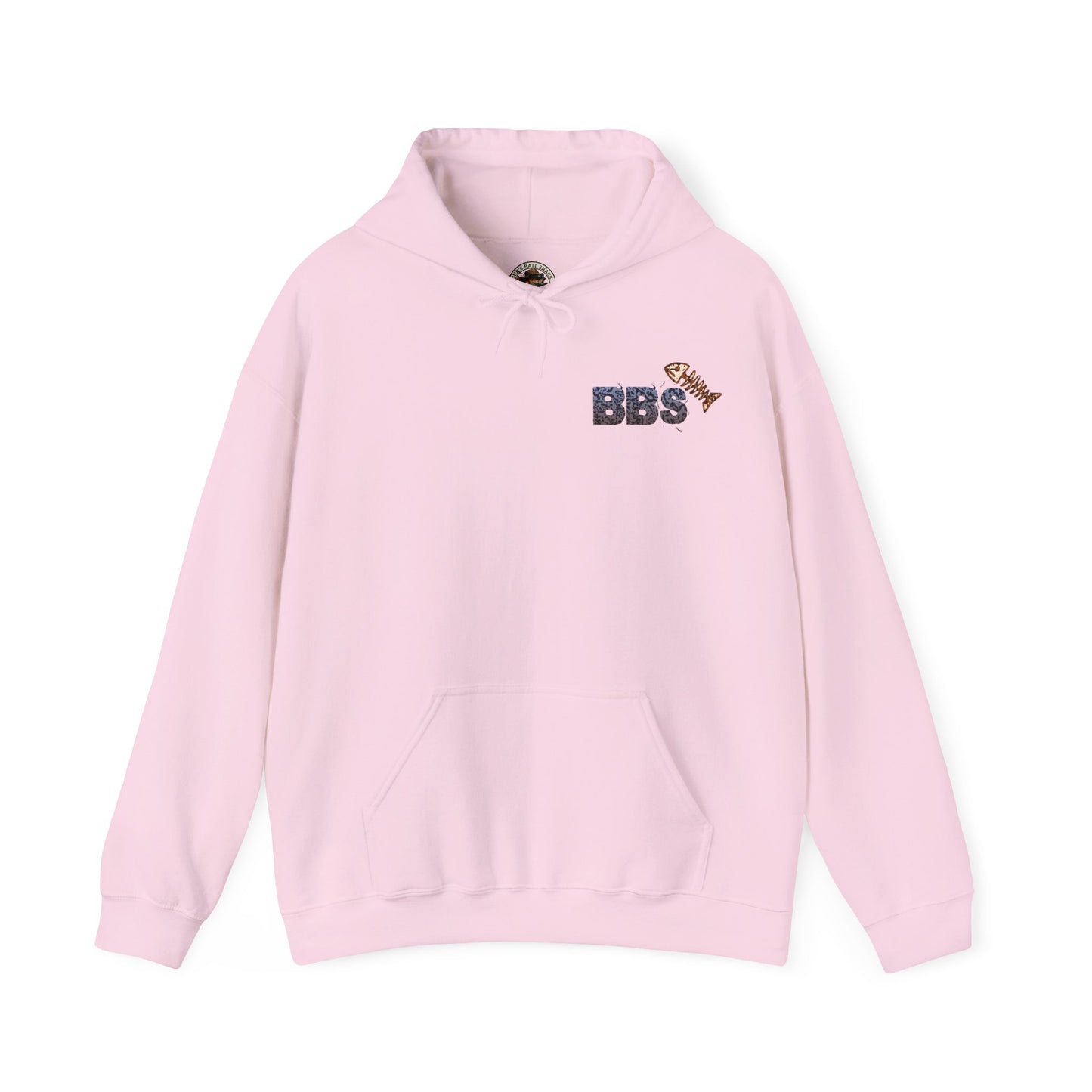 BBS Winter Bass Heavy Blend™ Hooded Sweatshirt with image on back