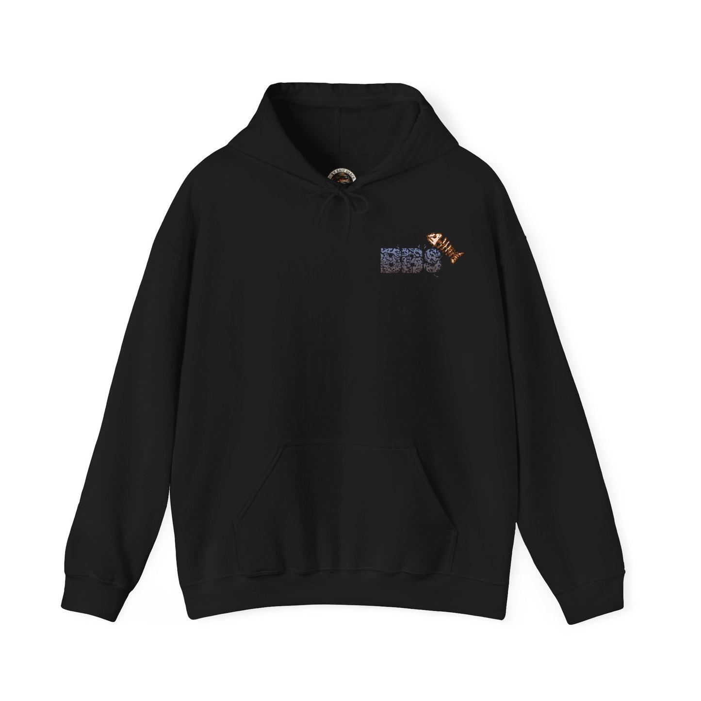 BBS Classic Hoodie  Unisex Heavy Blend™ Hooded Sweatshirt with image on back