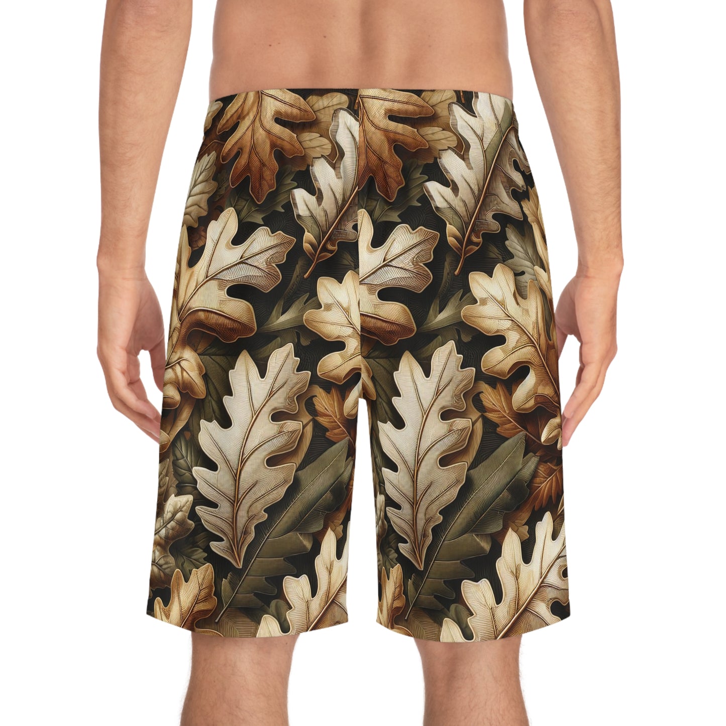 Oak Leaf Camo Board Shorts — BBS All-Over Print