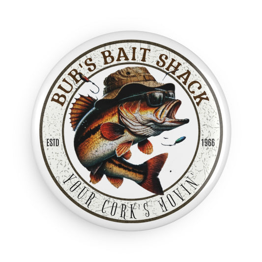 Button Magnet, Round (1 & 10 pcs)