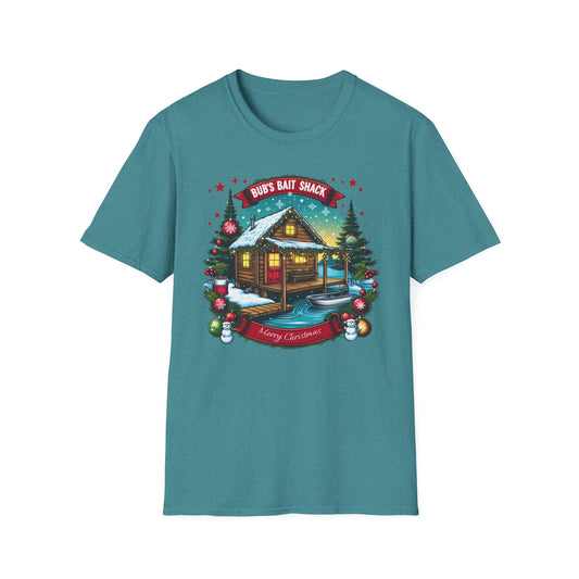 Bub's Bait Shack Merry Christmas T-Shirt - Unisex