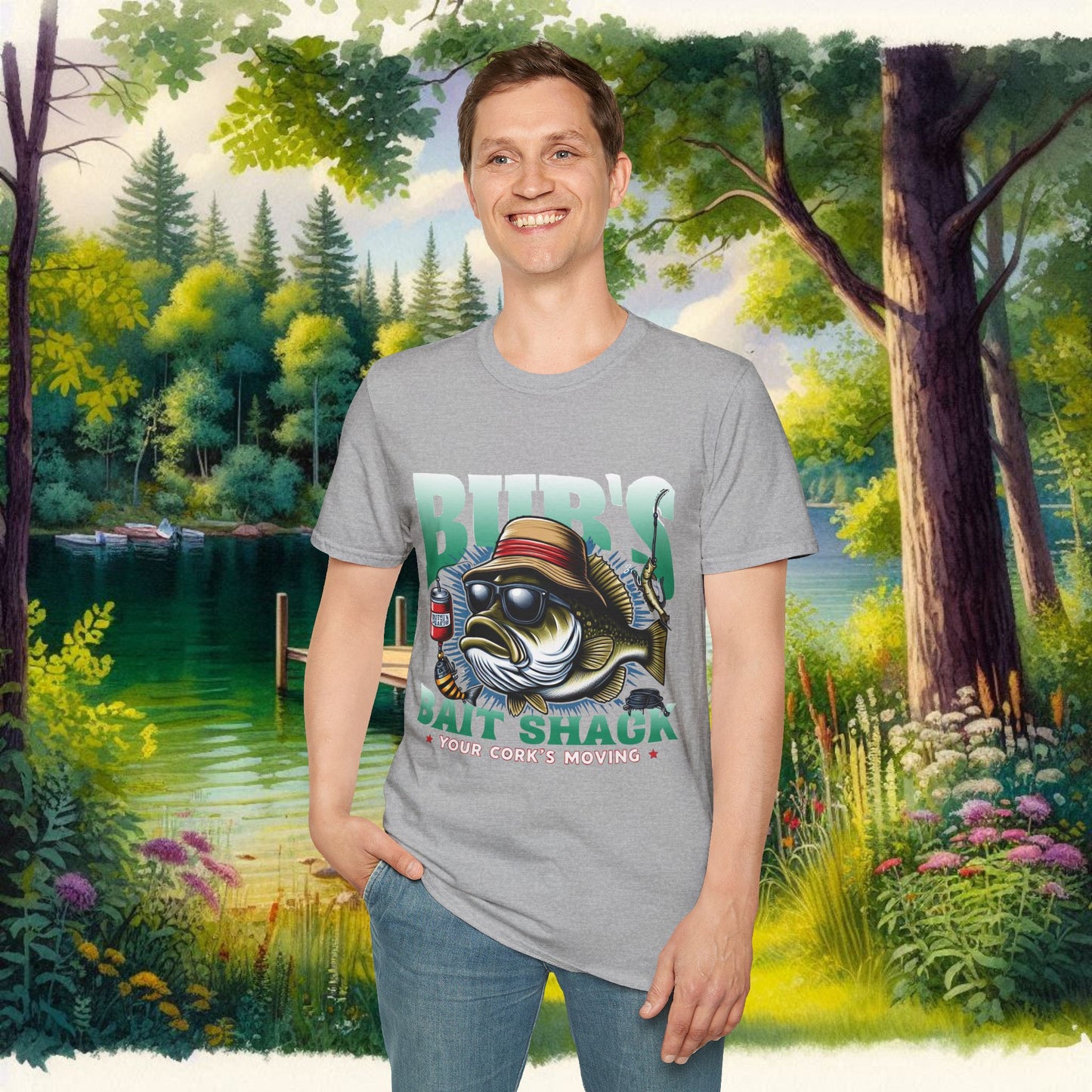 Boss Bass Unisex Softstyle T-Shirt