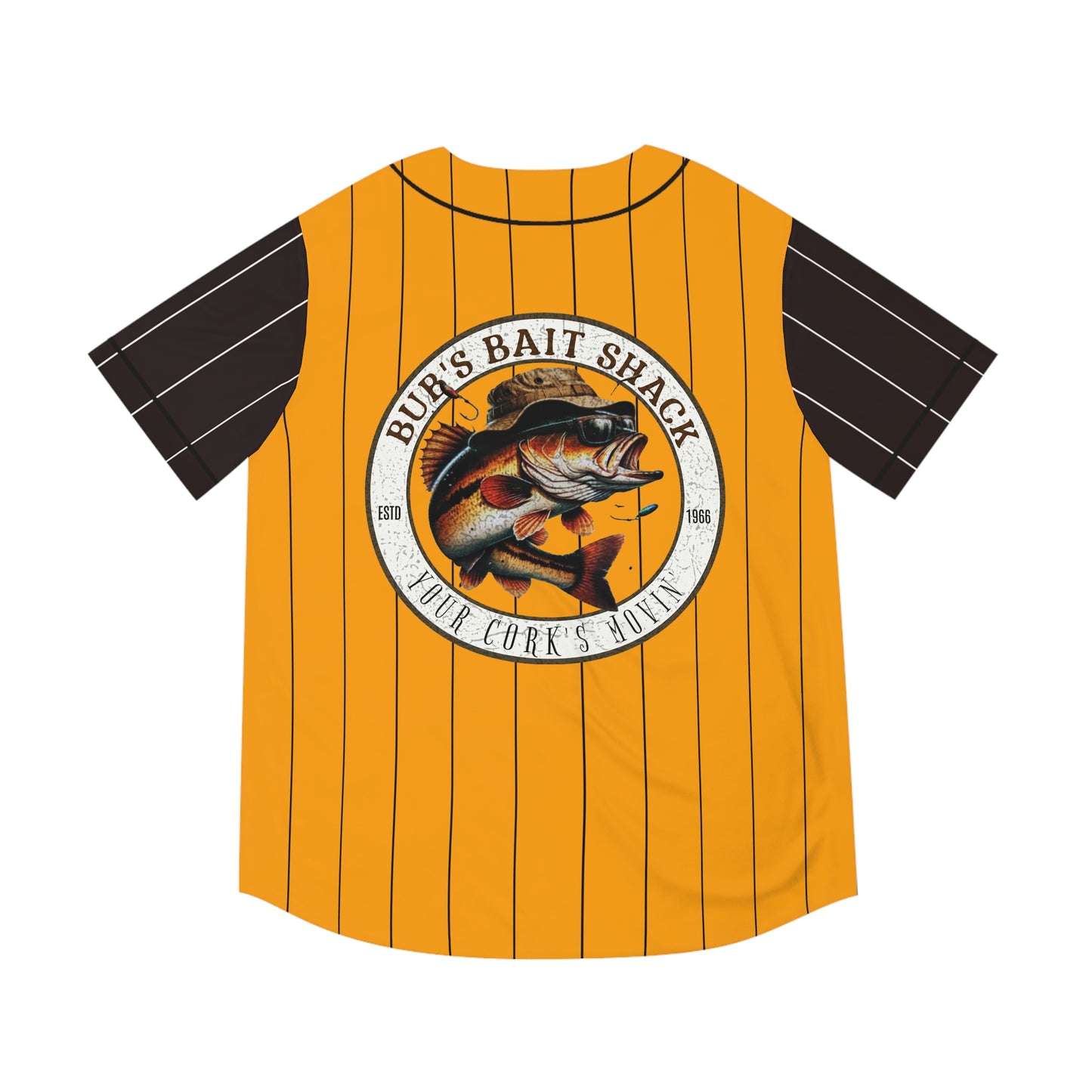 BBS Gold & Black Men's Baseball Jersey