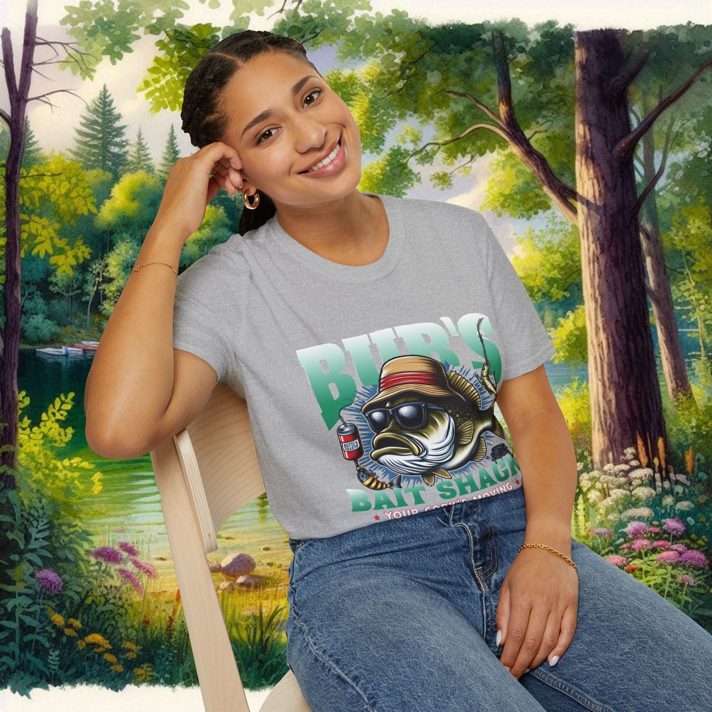 Boss Bass Unisex Softstyle T-Shirt
