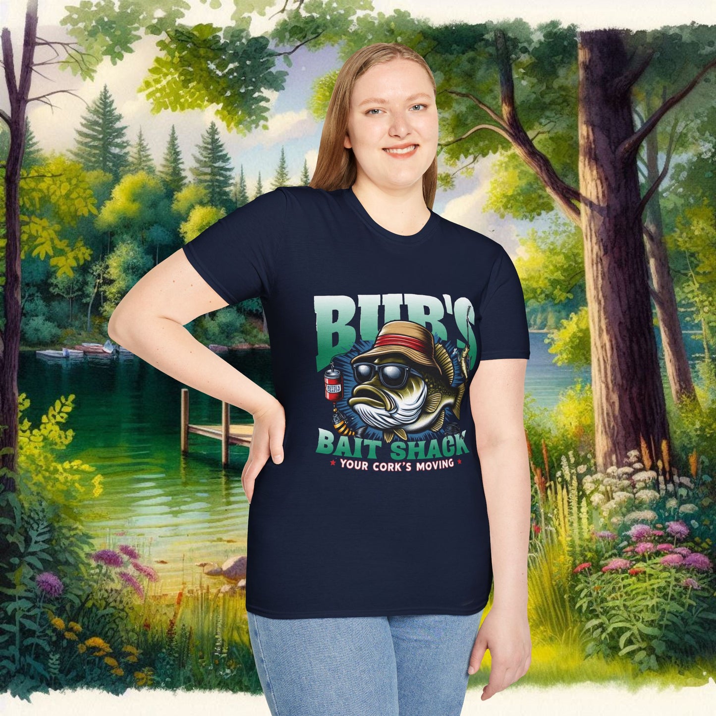 Boss Bass Unisex Softstyle T-Shirt