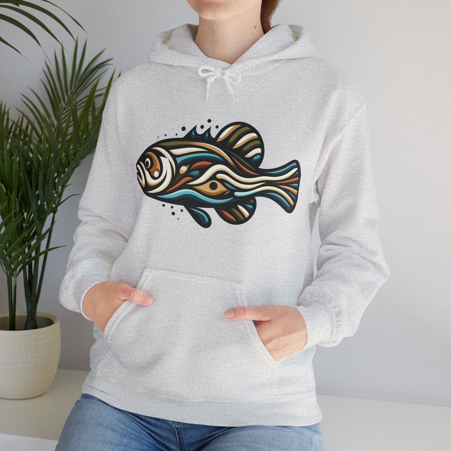 Painted Fish Unisex Heavy Blend™ Hooded Sweatshirt
