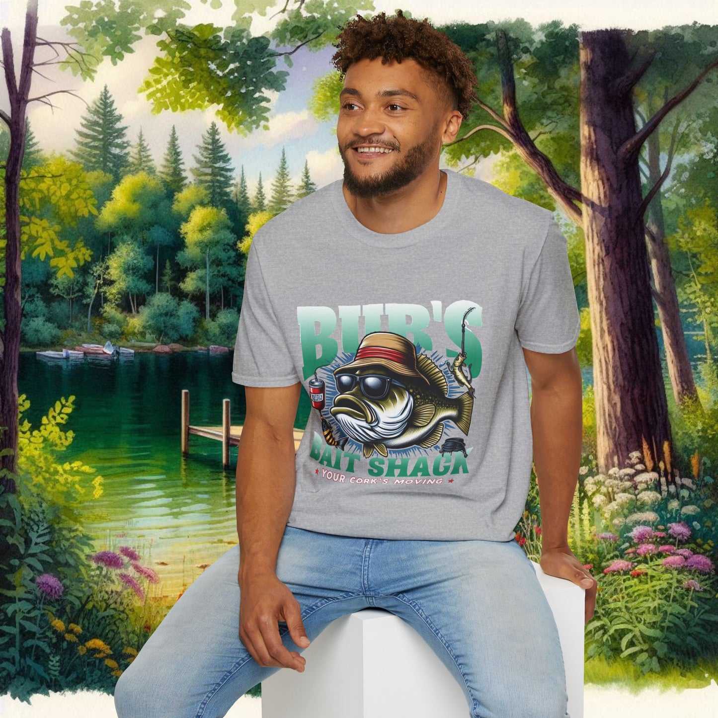 Boss Bass Unisex Softstyle T-Shirt