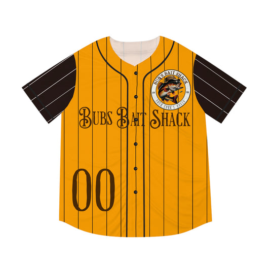 BBS Gold & Black Men's Baseball Jersey