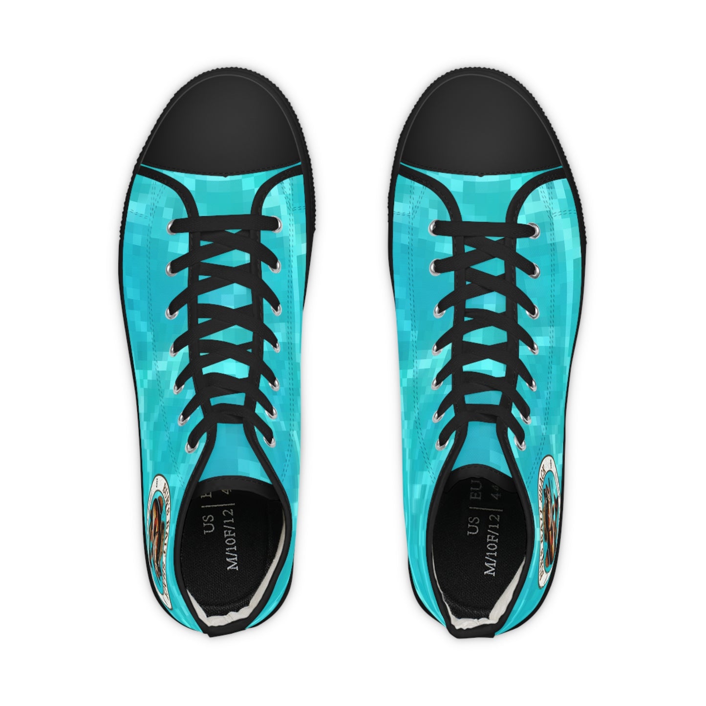 Water High Top Sneakers - Bub's Bait Shack Design