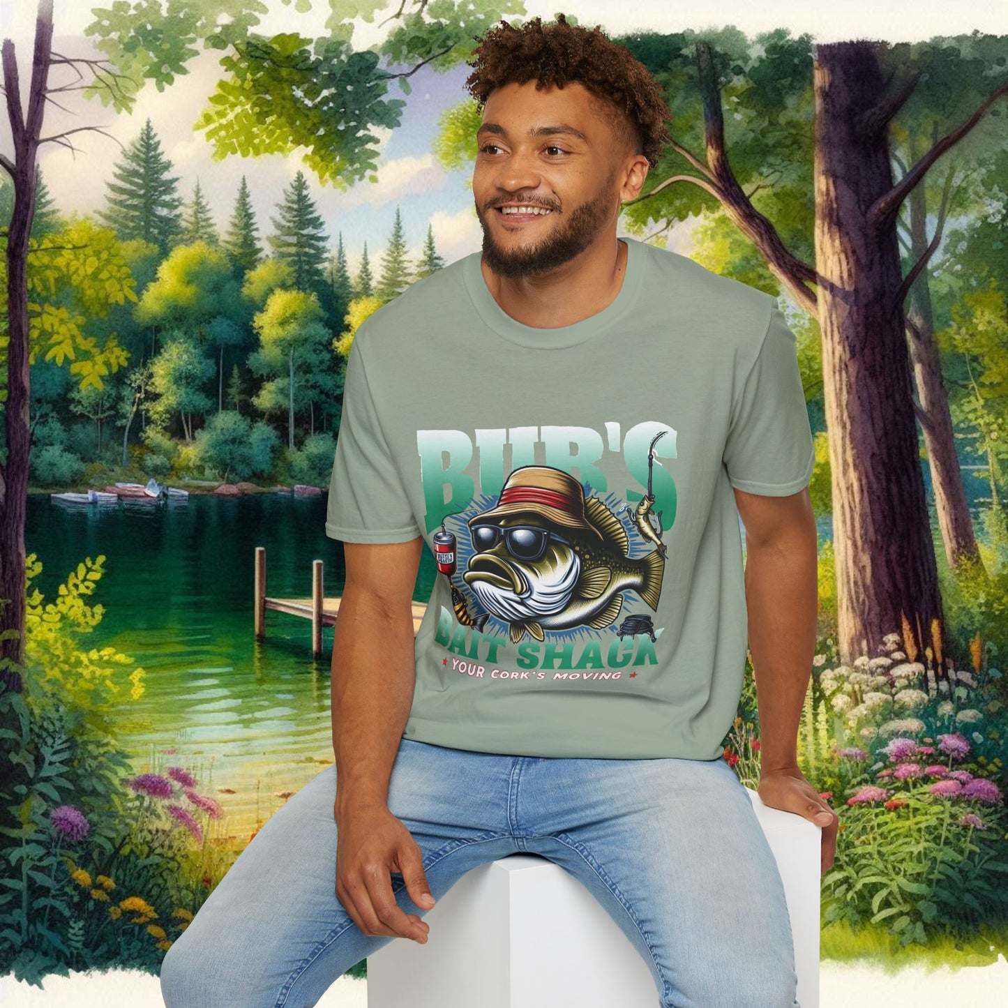 Boss Bass Unisex Softstyle T-Shirt