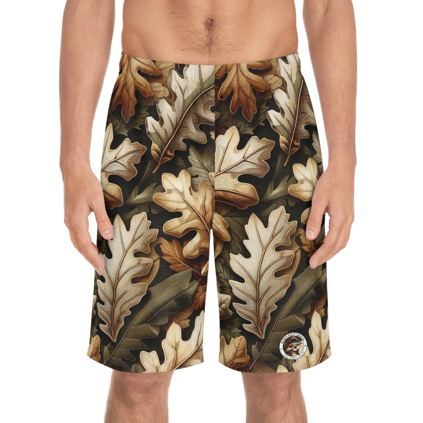 Oak Leaf Camo Board Shorts — BBS All-Over Print