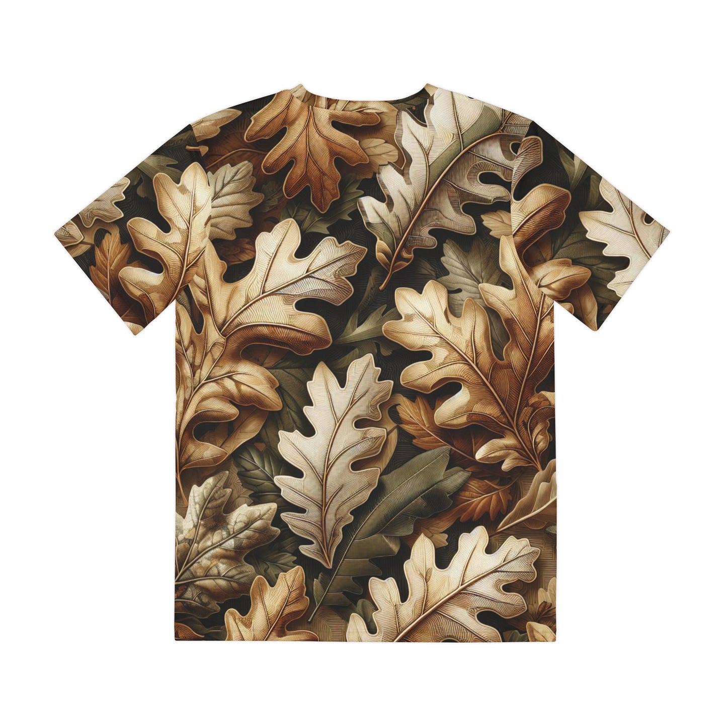 BBS Oak Leaf Camo Graphic Tee — Men's Polyester Camo T-Shirt