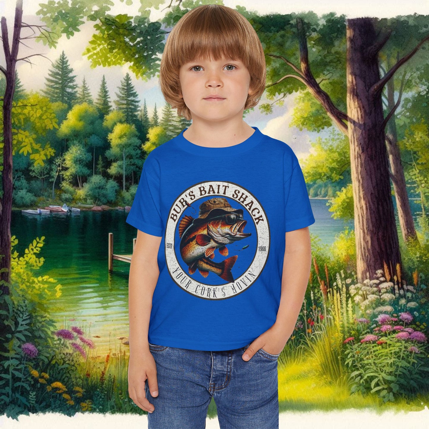 Bub's Bait Shack Heavy Cotton™ Toddler T-shirt