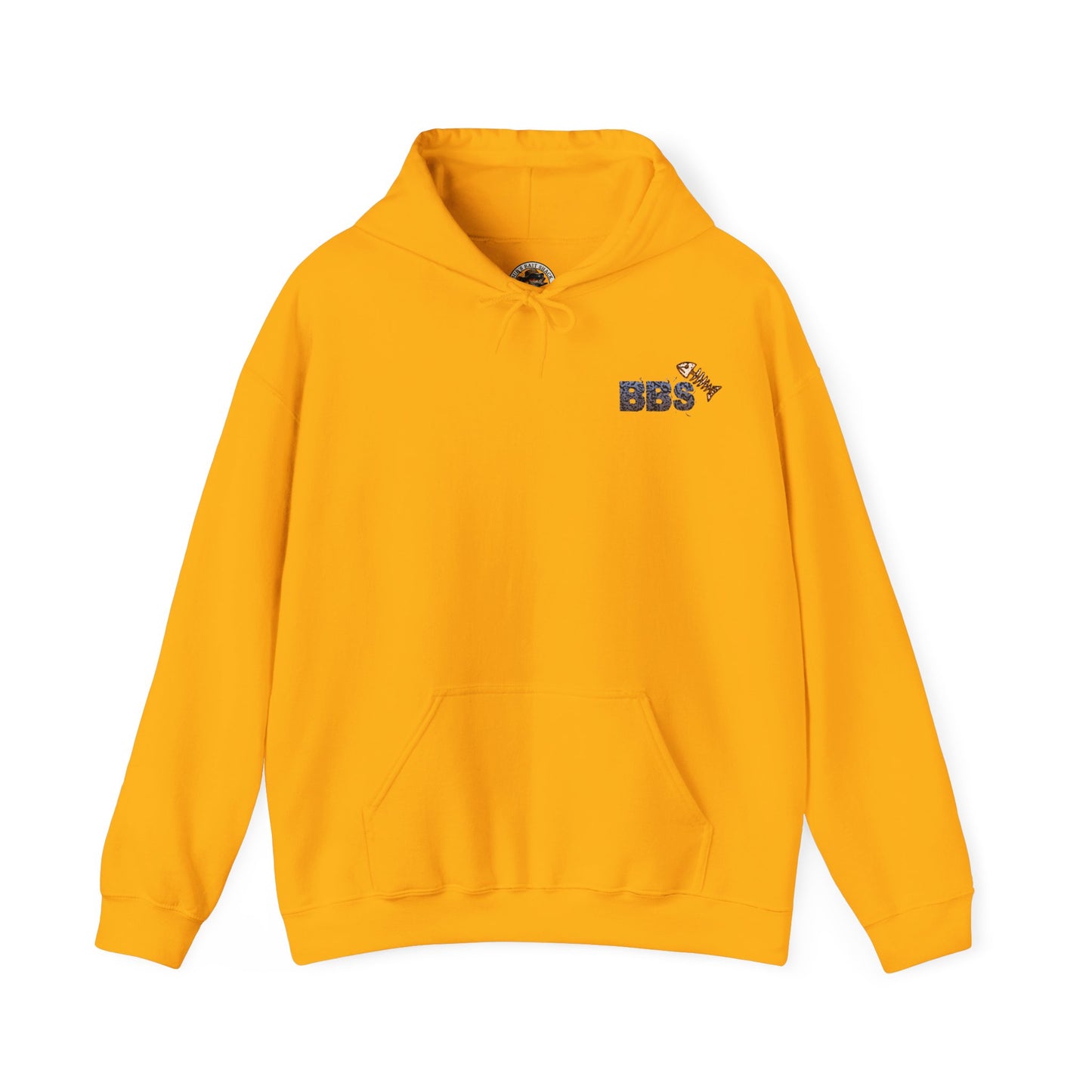 BBS Woodcut Bass Heavy Blend™ Hooded Sweatshirt
