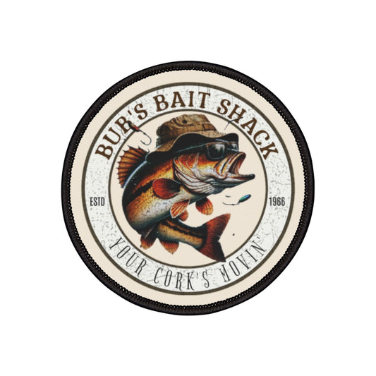 Iron-On Patch - Bubs Bait Shack Official Patch