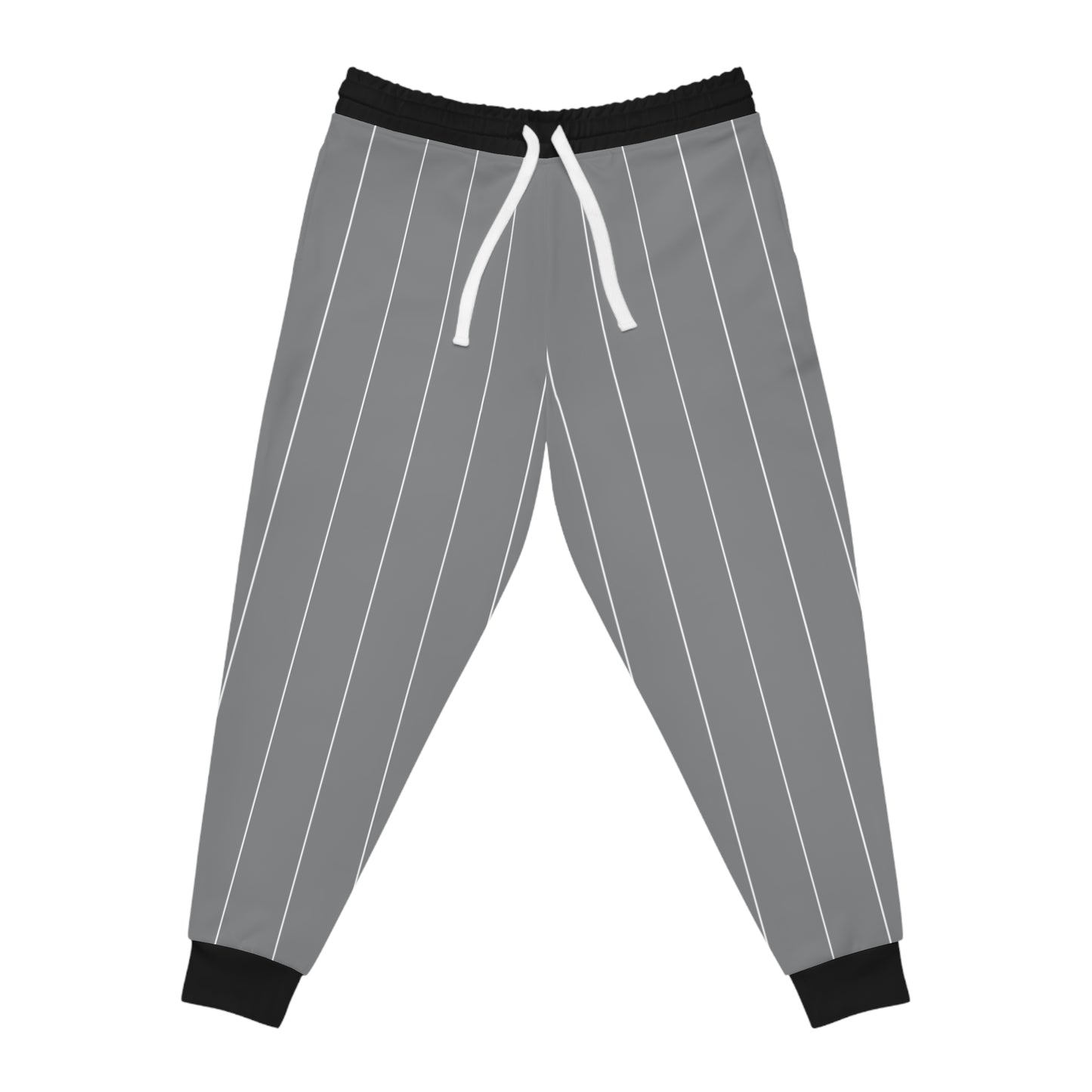 BBS Baseball Athletic Joggers with Stylish Stripes in Gray