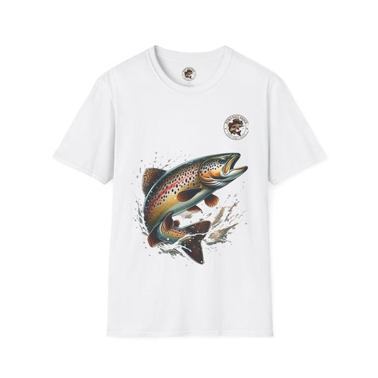 Rainbow Trout BBS                                                Unisex Softstyle T-Shirt