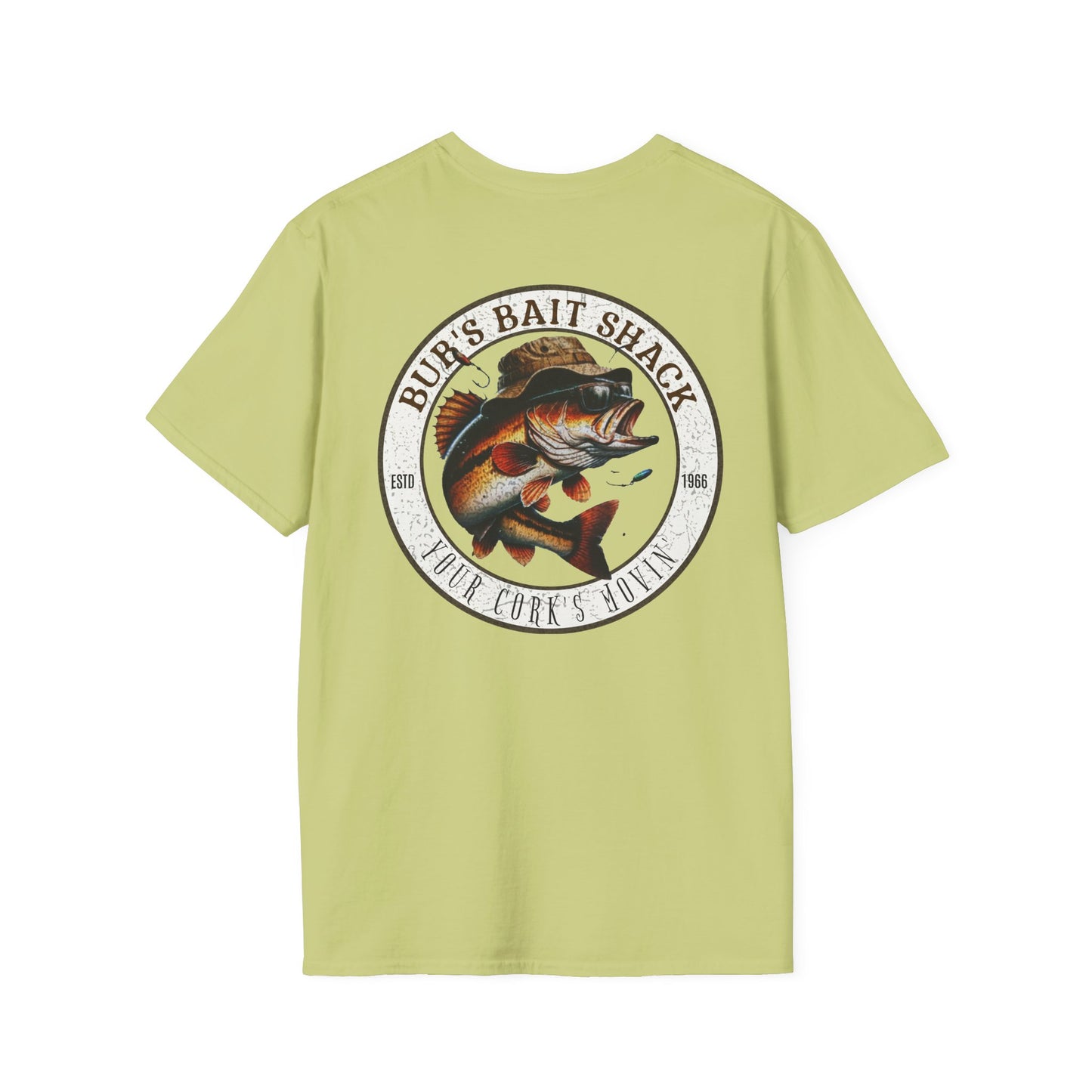 Classic BBS Design Unisex T-Shirt with image on back