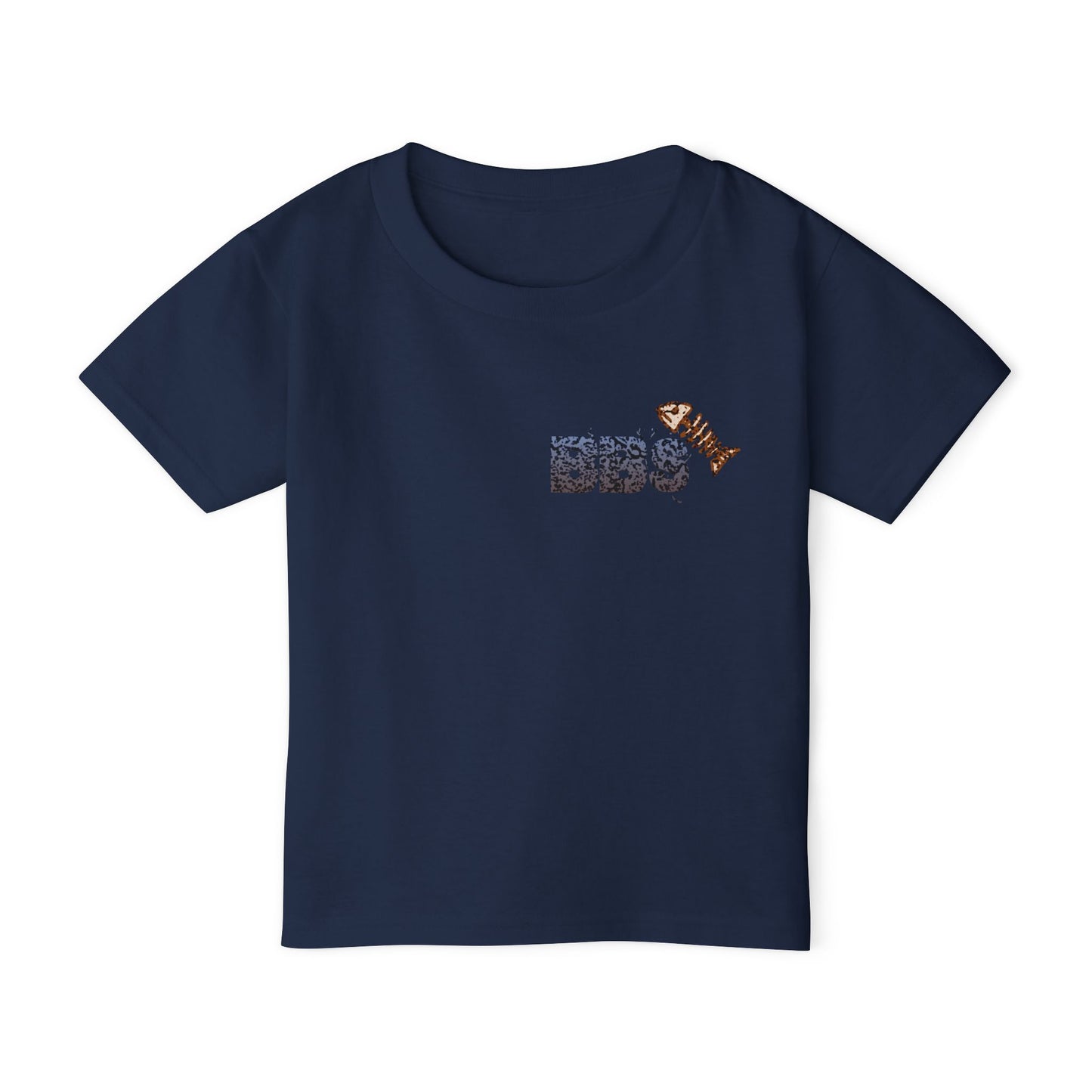 Bub's Bait Shack Heavy Cotton™ Toddler T-shirt with Back Image