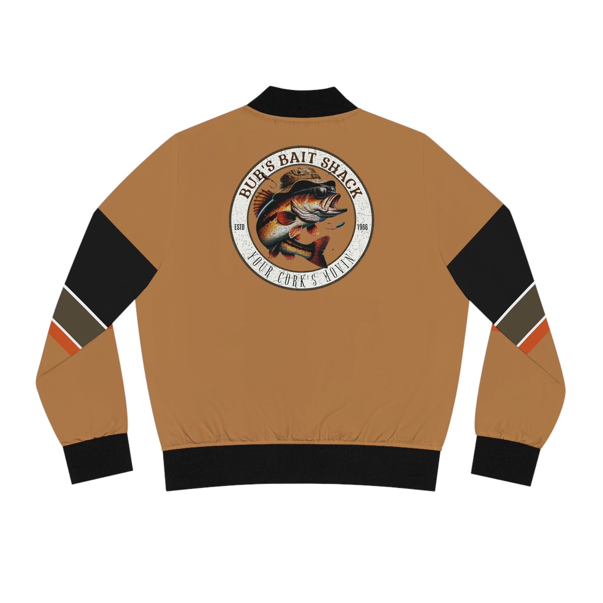 Bub's Bait Shack Women's Bomber Jacket (AOP)