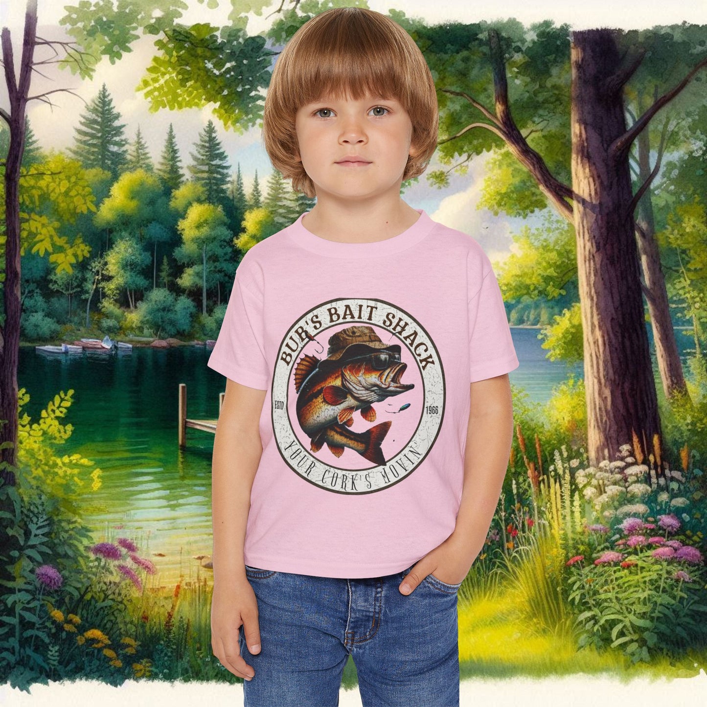 Bub's Bait Shack Heavy Cotton™ Toddler T-shirt
