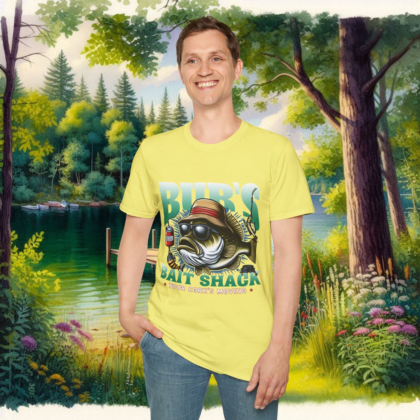 Boss Bass Unisex Softstyle T-Shirt