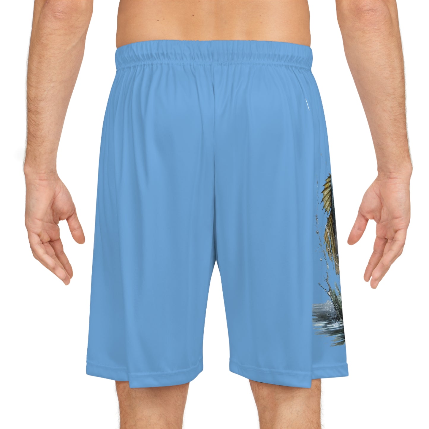 Jumping Bass   Basketball Shorts (AOP)