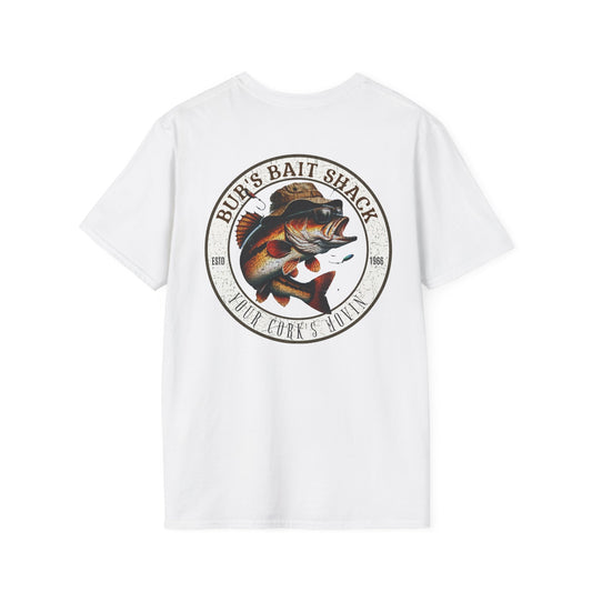 Classic BBS Design Unisex T-Shirt with image on back