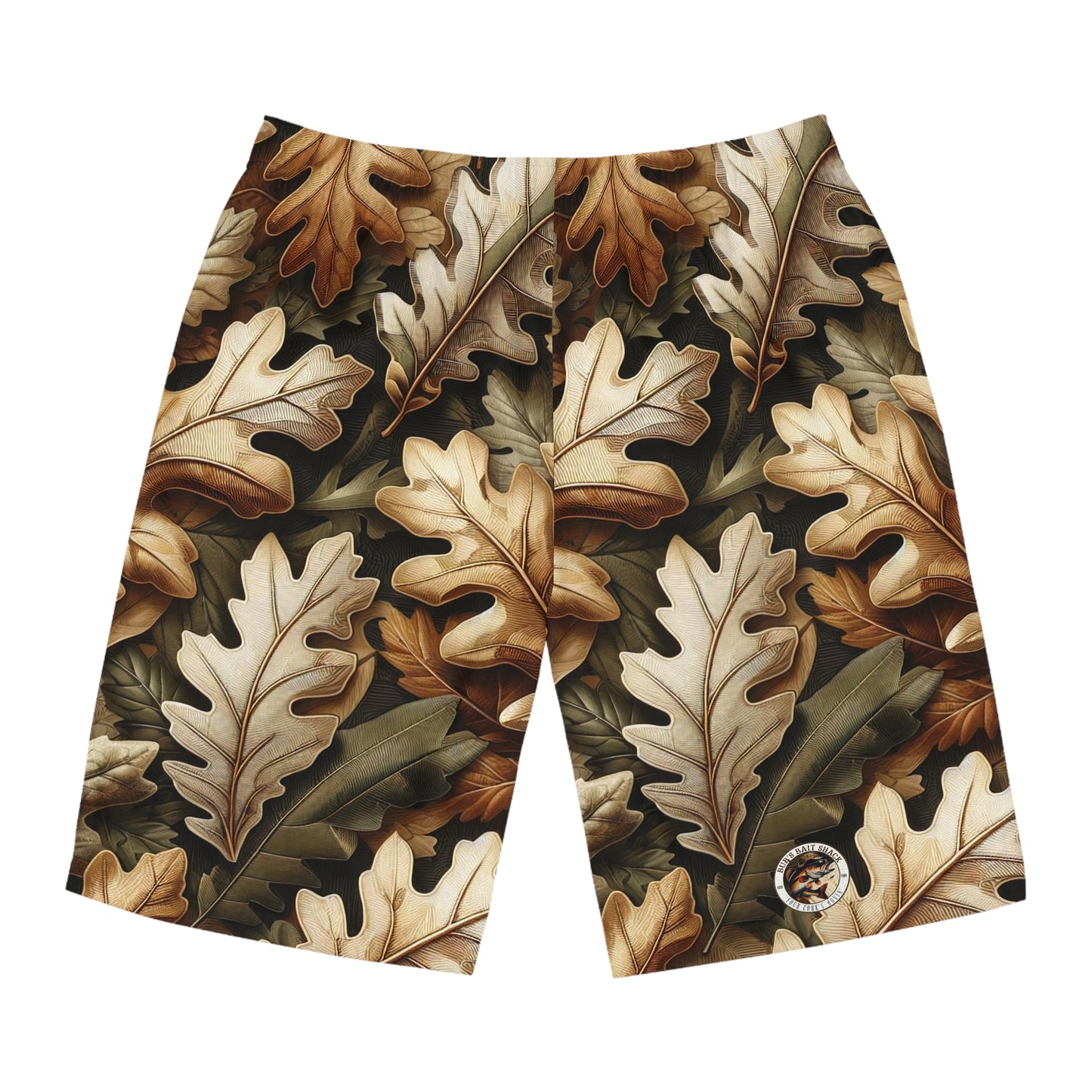 Oak Leaf Camo Board Shorts — BBS All-Over Print