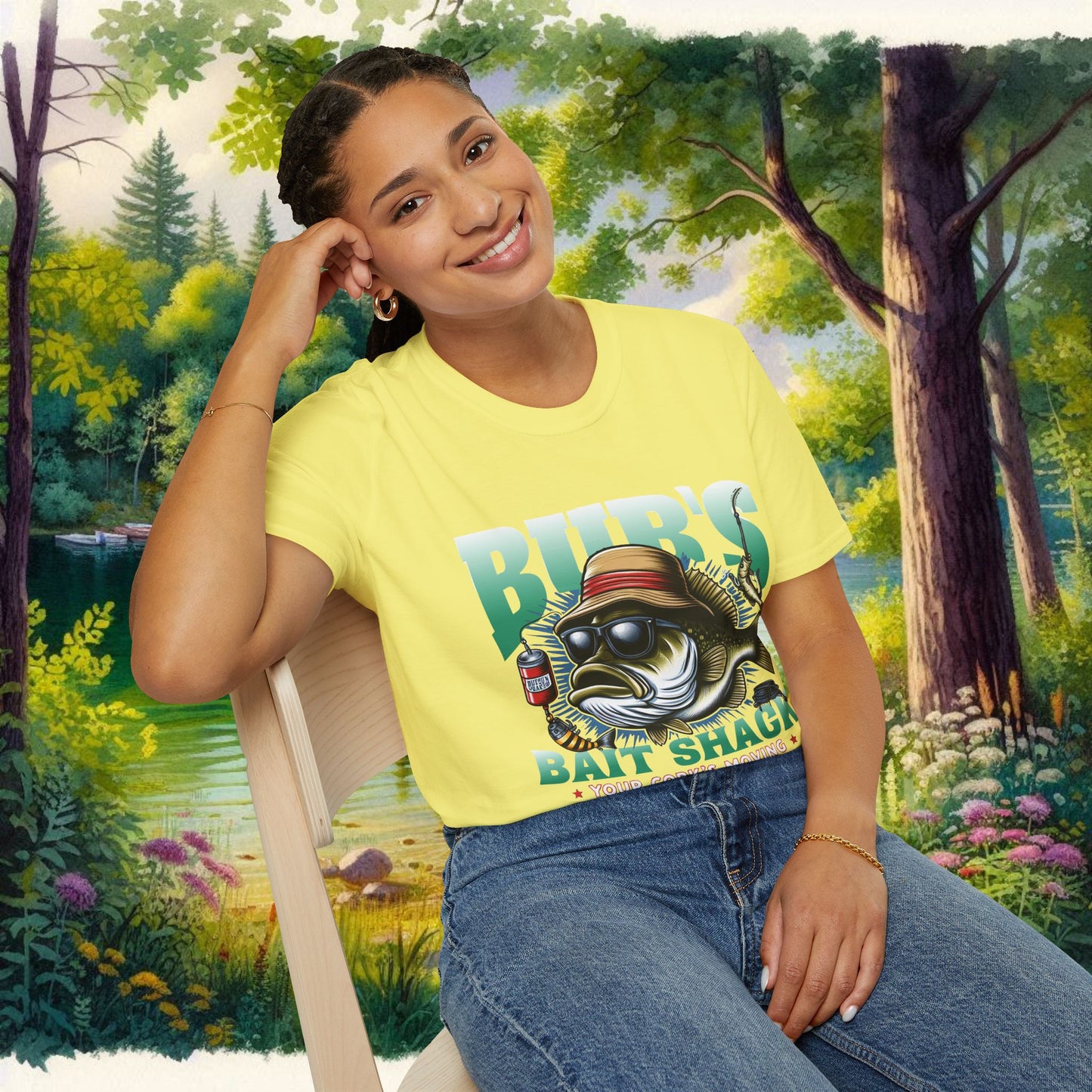 Boss Bass Unisex Softstyle T-Shirt