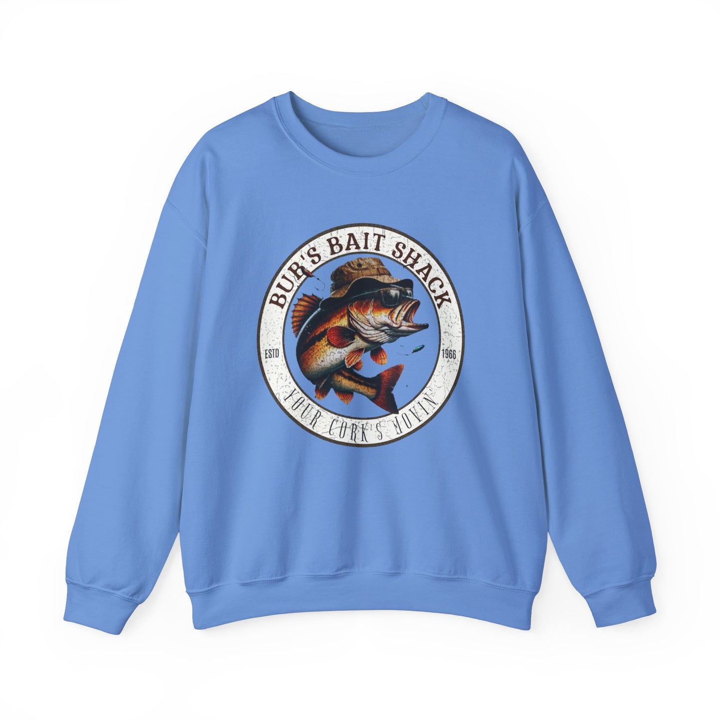 Bubs Bait Shack Unisex Heavy Blend™ Crewneck Sweatshirt