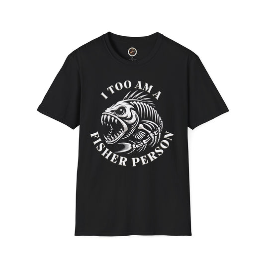 Fisher Person Unisex Softstyle T-Shirt