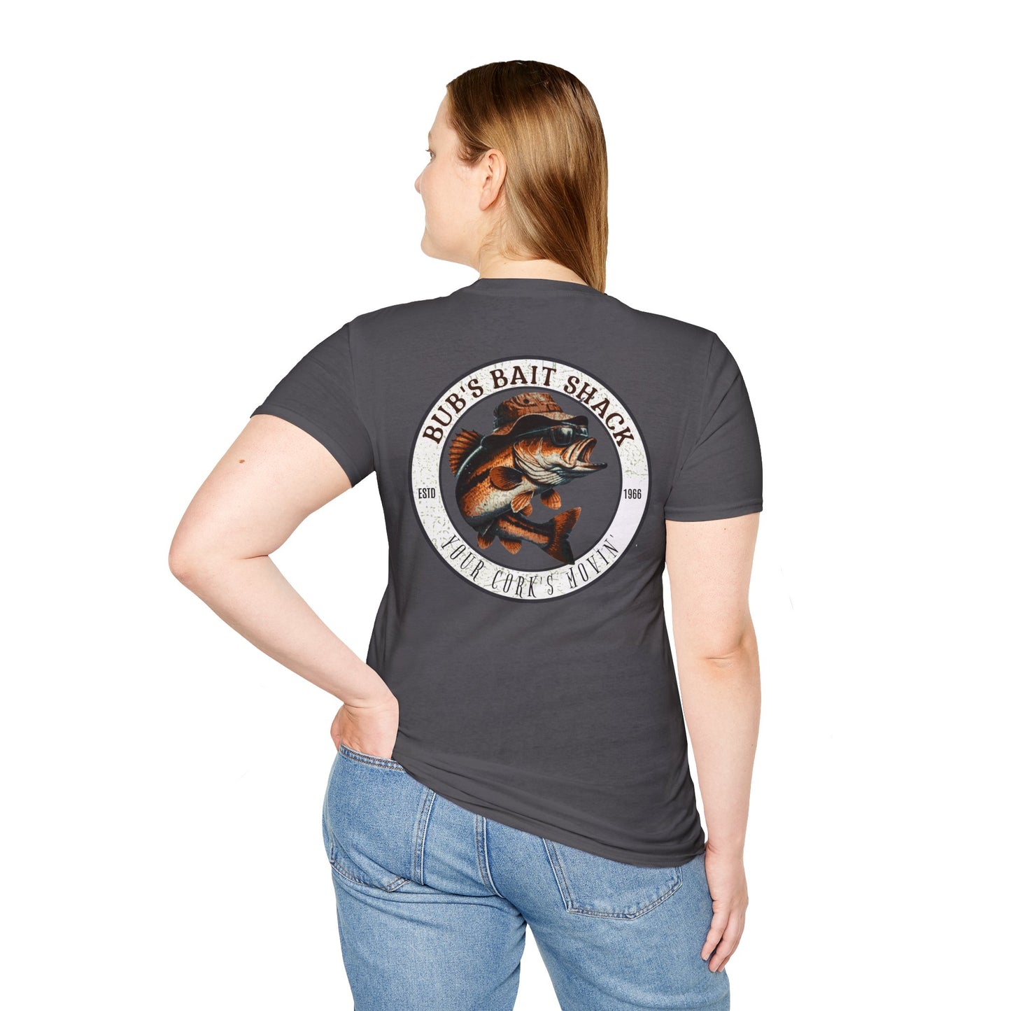 Classic BBS Unisex T-Shirt with Image on Back