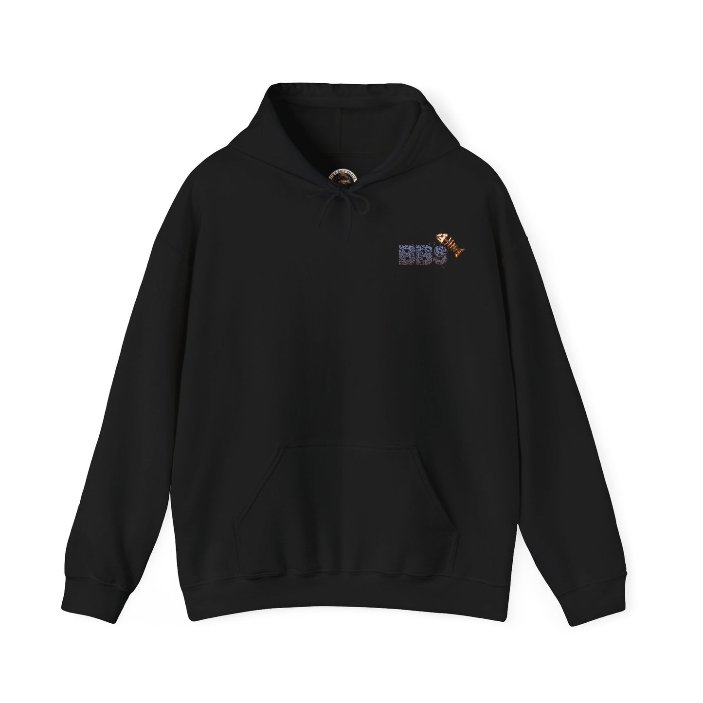 BBS Woodcut Bass Heavy Blend™ Hooded Sweatshirt