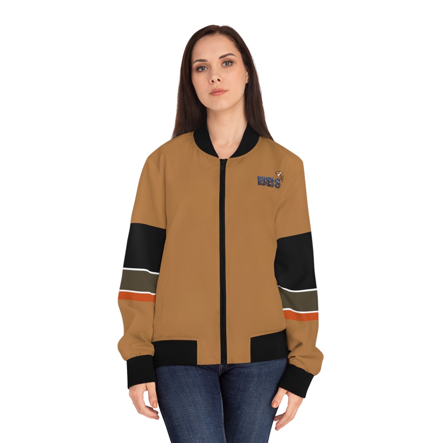 Bub's Bait Shack Women's Bomber Jacket (AOP)