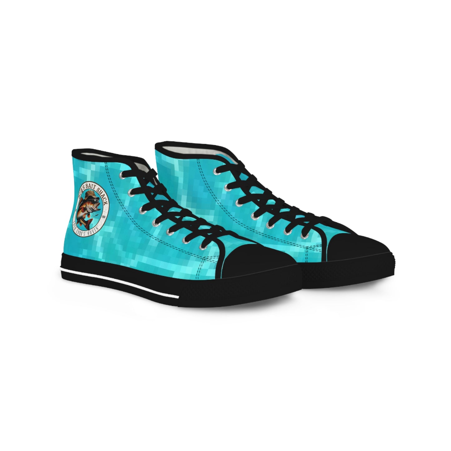 Water High Top Sneakers - Bub's Bait Shack Design