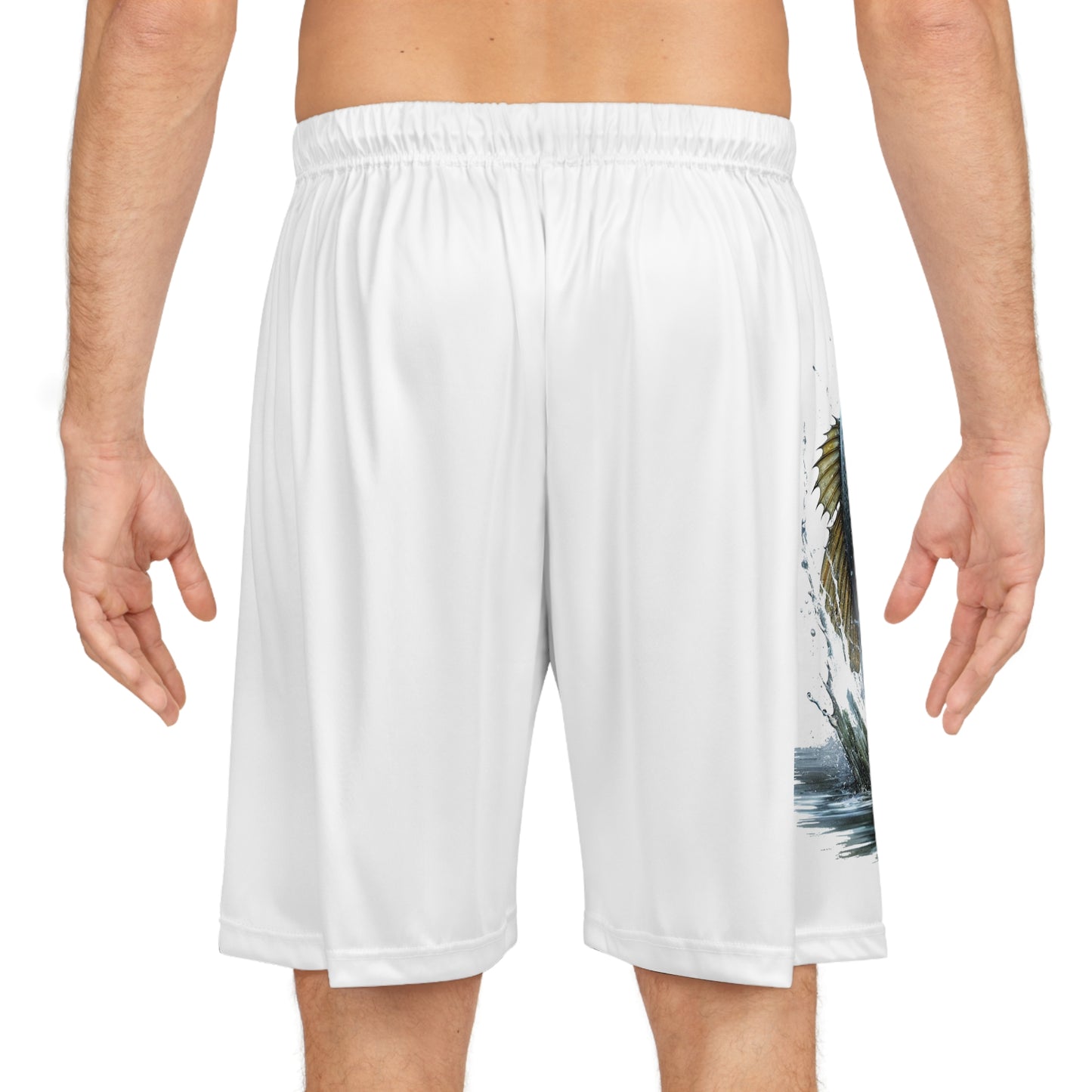 Jumping Bass    Basketball Shorts (AOP)