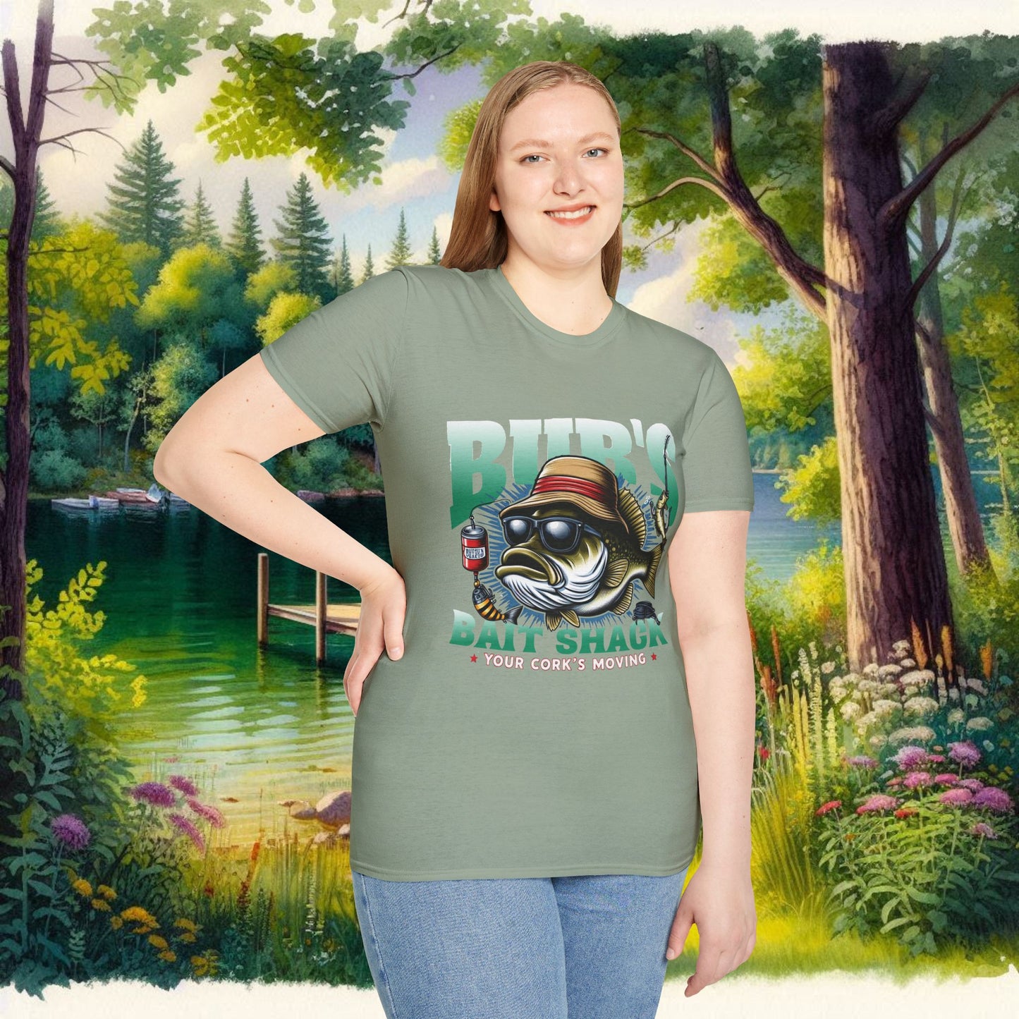 Boss Bass Unisex Softstyle T-Shirt
