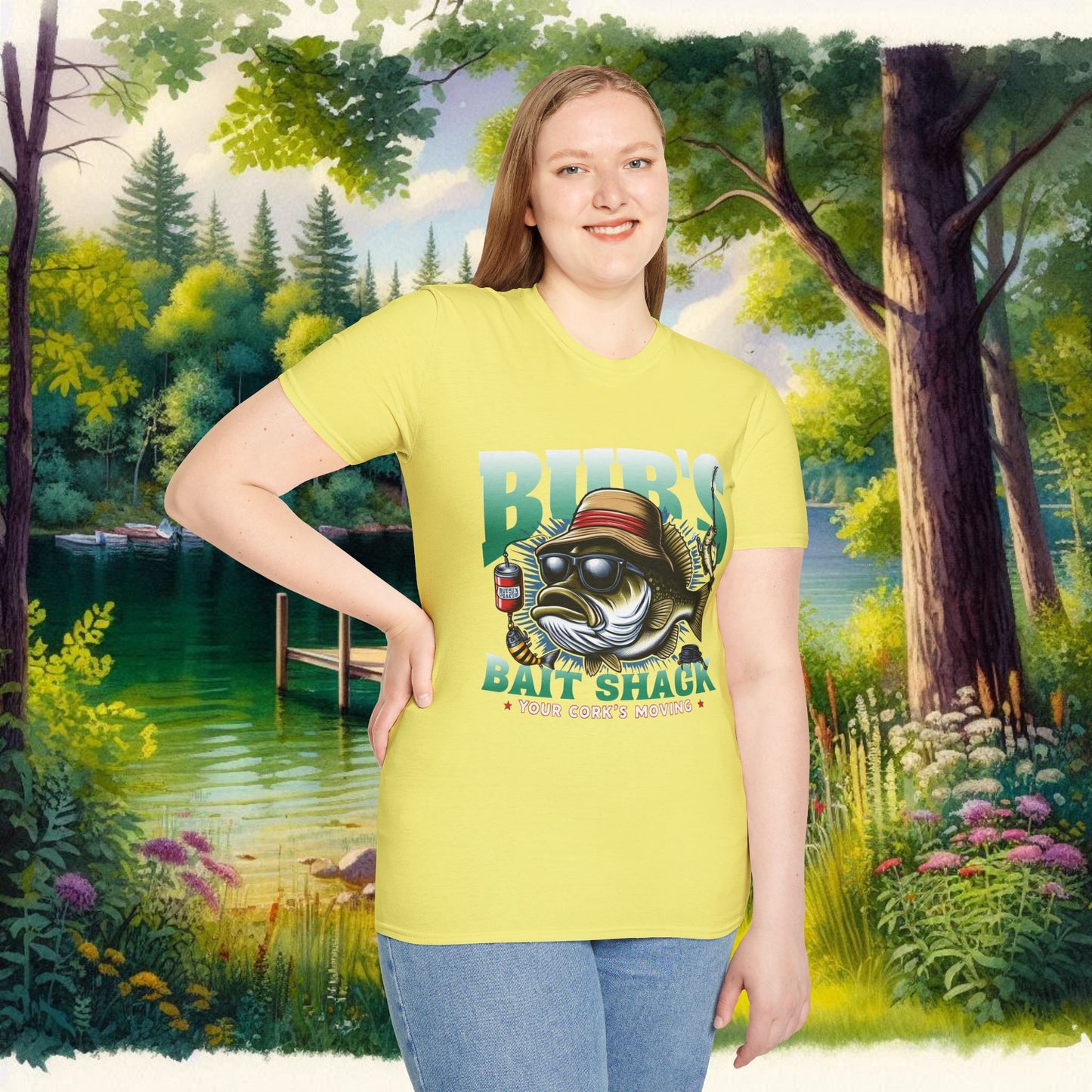 Boss Bass Unisex Softstyle T-Shirt