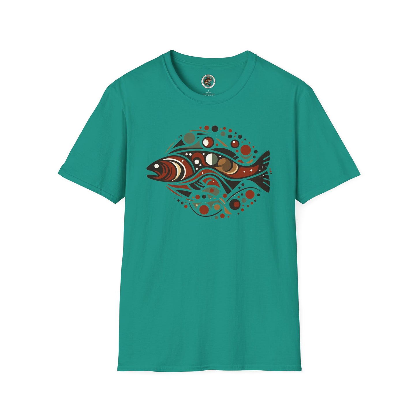 Brown Trout Calder Tee   Unisex Softstyle T-Shirt