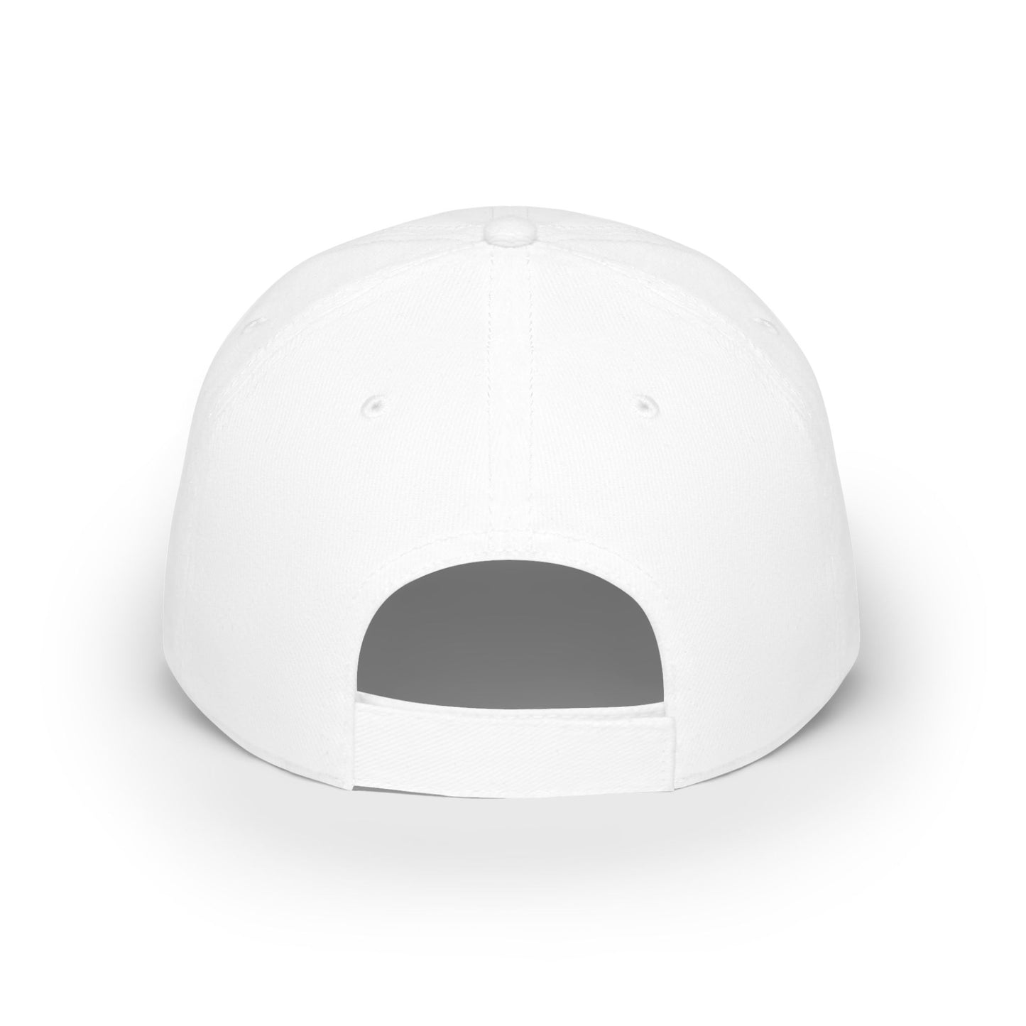 Bubs Bait Shack Low Profile Baseball Cap — White BBS Logo